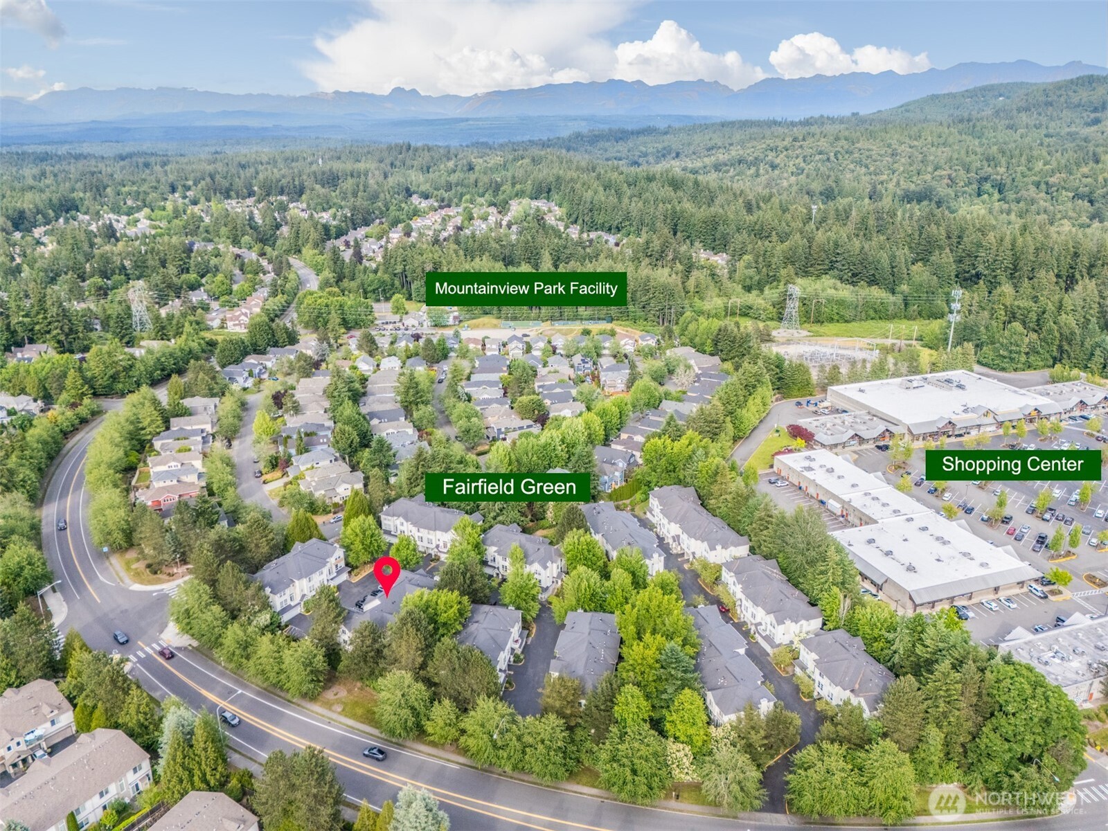 4423 249th Terrace Southeast Issaquah, WA 98029 - Photo 23 of 27 a view of a city with an ocean