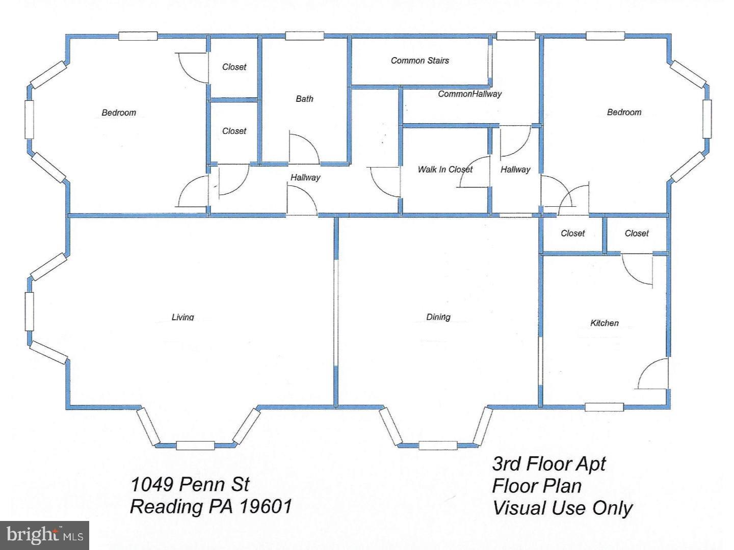 1049 Penn Street Reading, PA 19601 - Photo 20 of 20 Level 3/ 2 Bedroom
