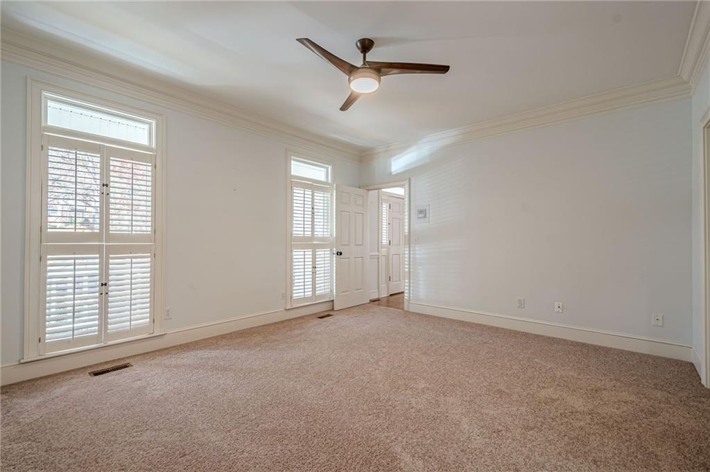 34 Johnston Row Northwest Cartersville, GA 30121 - Photo 43 of 95 a view of an empty room with a window