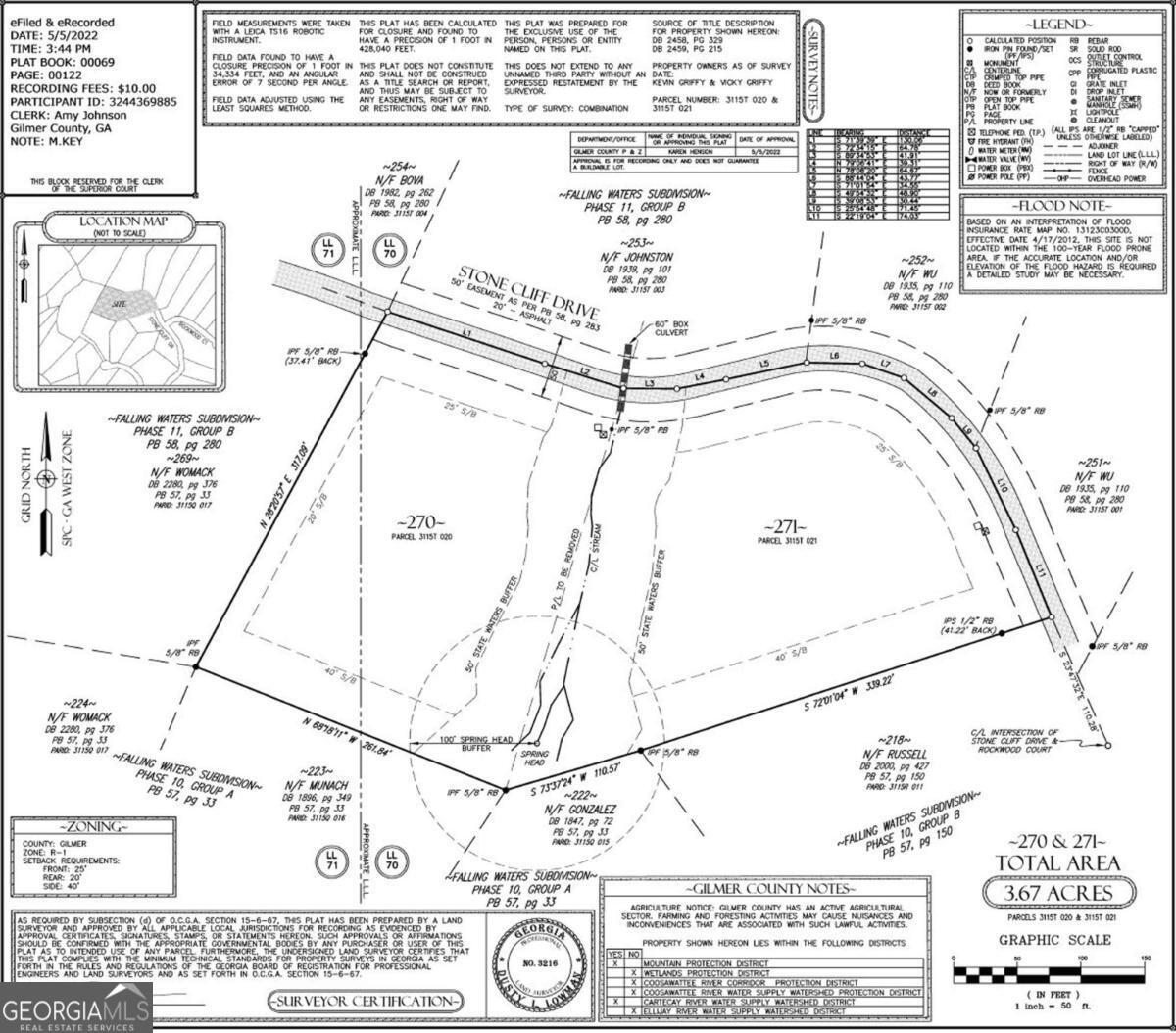 270 R Stone Cliff Drive Talking Rock, GA 30175 - Photo 14 of 30 a black and white photo of a building
