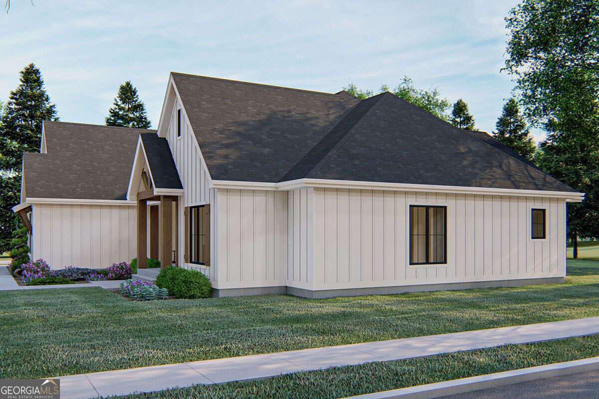 270 R Stone Cliff Drive Talking Rock, GA 30175 - Photo 5 of 30 a view of a house with a yard