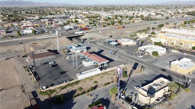 an aerial view of a city with lots of residential buildings