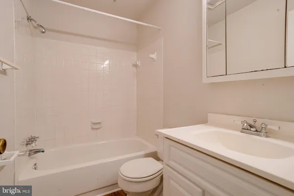 a bathroom with a sink a toilet and a bathtub