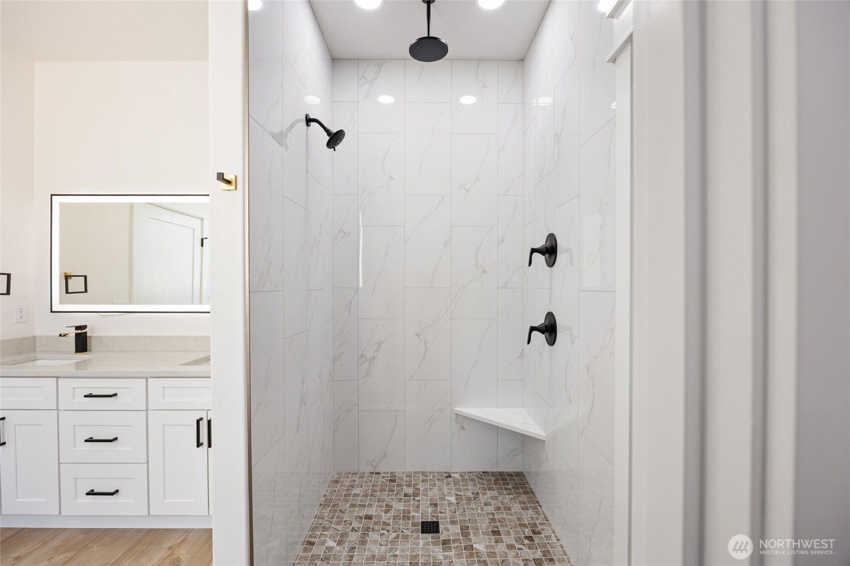 2394 Hunters Street Ephrata, WA 98823 - Photo 22 of 40 a bathroom with a sink a toilet and shower