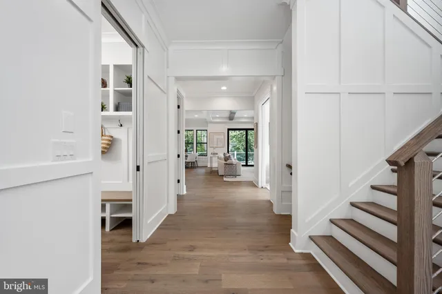 a kitchen with cabinets and appliances