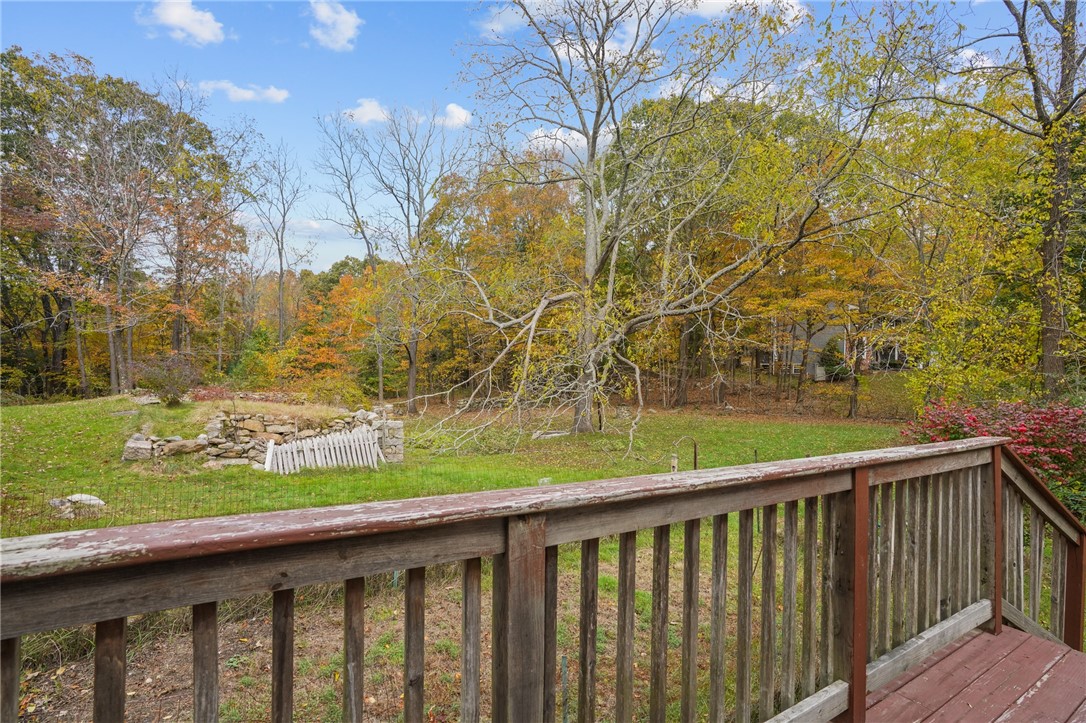 2145 Division Road East Greenwich, RI 02818 - Photo 33 of 46 View from the deck out back