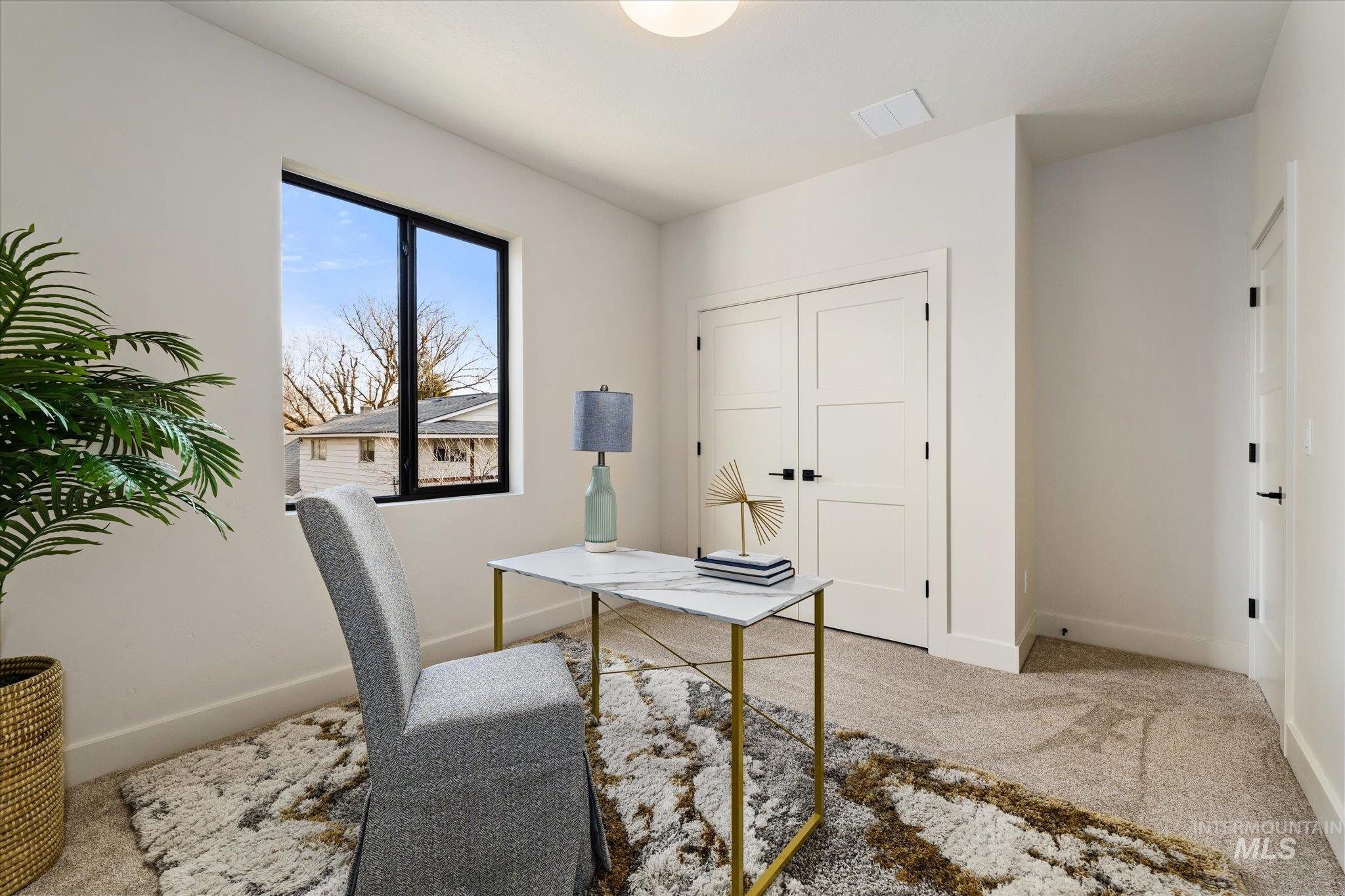 5612 West Grover Street Boise, ID 83705 - Photo 40 of 50 Home office featuring light colored carpet