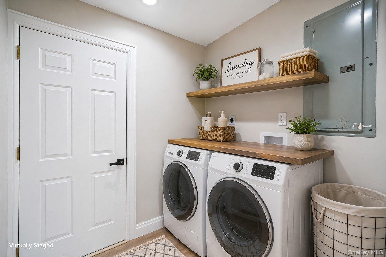 41 Winside Lane Coram, NY 11727 - Photo 24 of 33 virtually staged with washer & Dryer