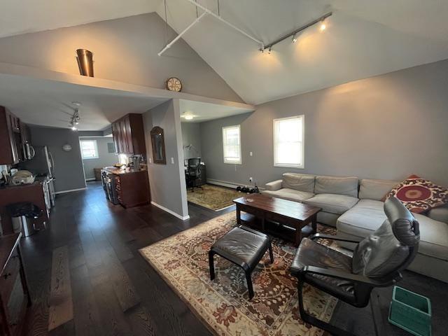 87 Bartlett Place Brooklyn, NY 11229 - Photo 16 of 20 a living room with furniture and wooden floor