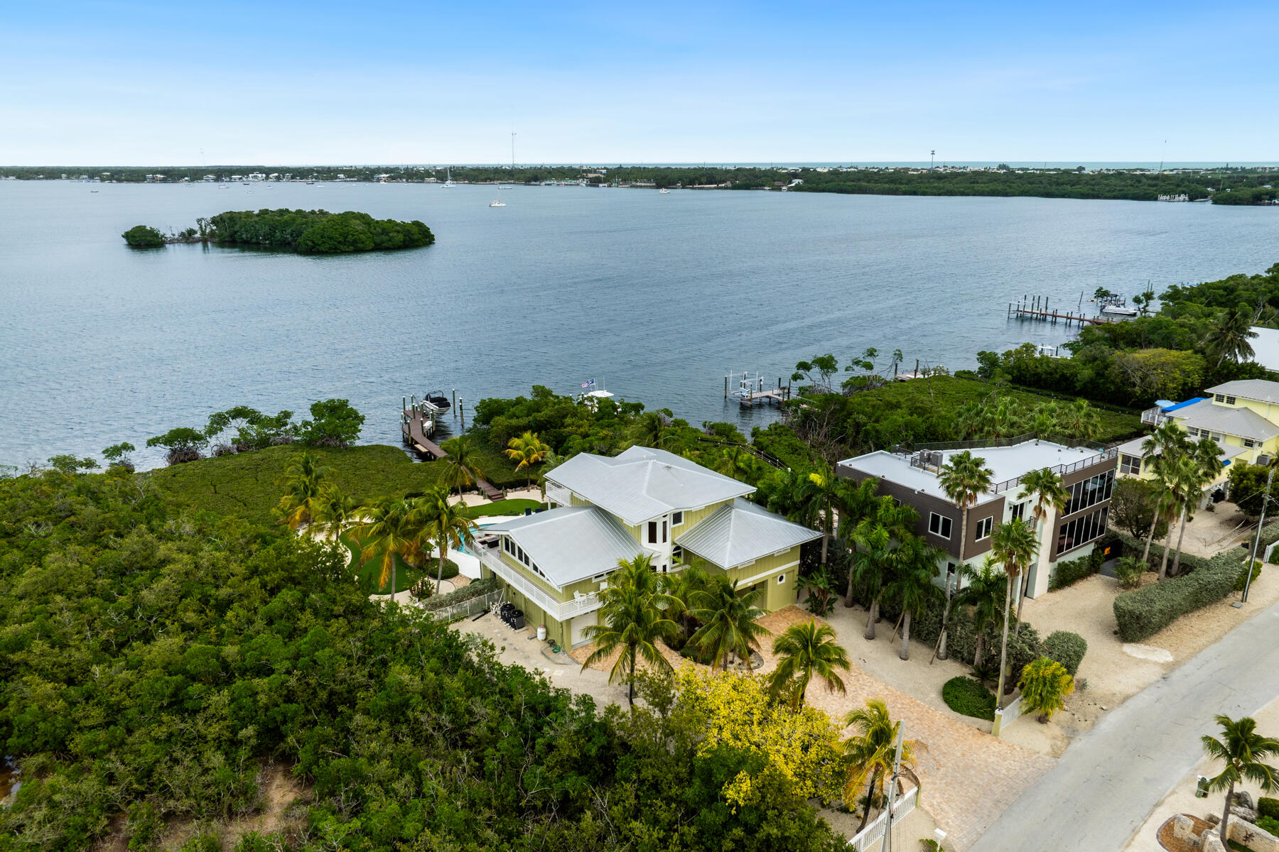 51 Mutiny Place Key Largo, FL 33037 - Photo 71 of 75 a view of a lake with outdoor space