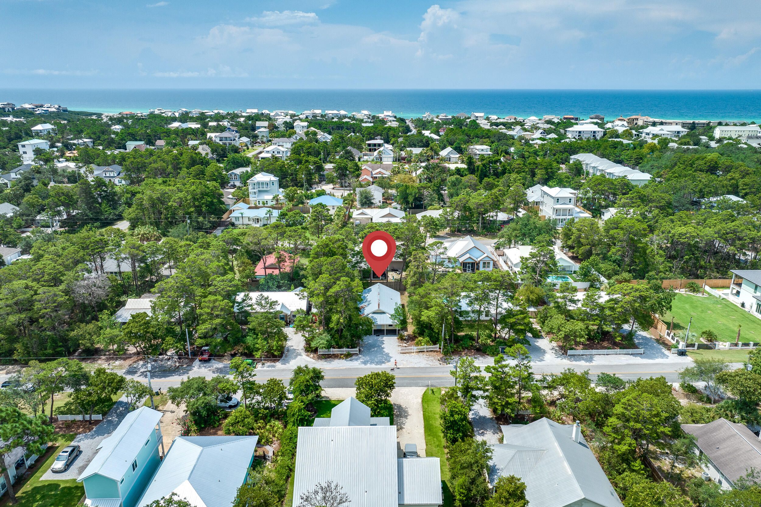 78 Walnut Street Santa Rosa Beach, FL 32459 - Photo 26 of 34 an aerial view of multiple house
