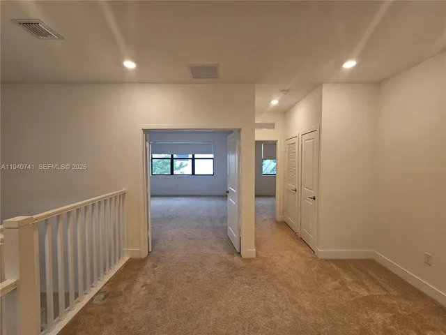 a view of empty room