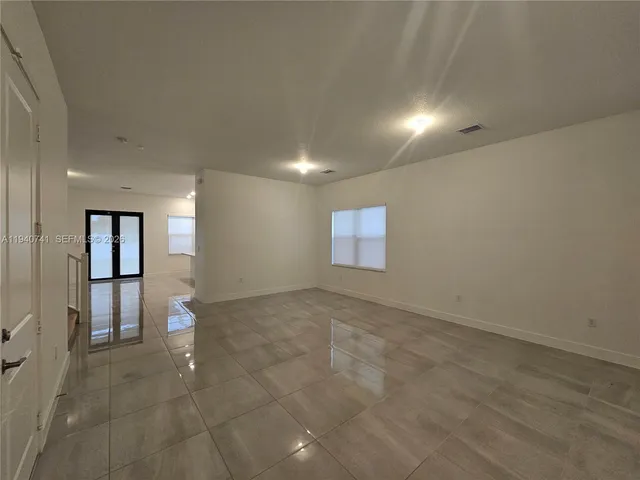 a view of empty room