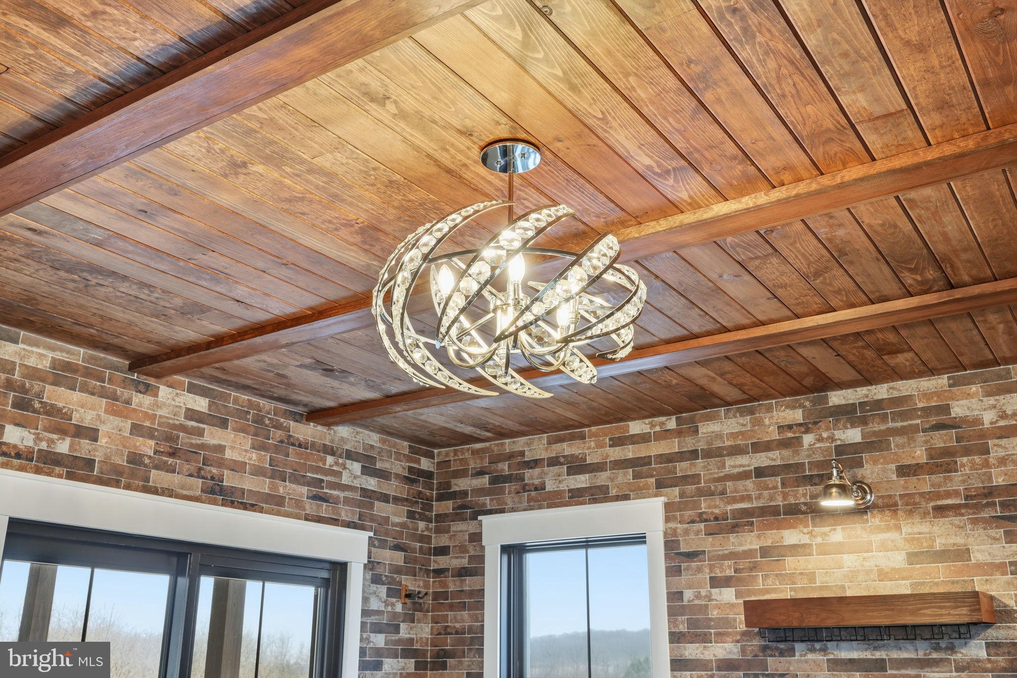 176 Fenstermaker Road Kutztown, PA 19530 - Photo 112 of 149 Elegant lighting enhances rustic charm.