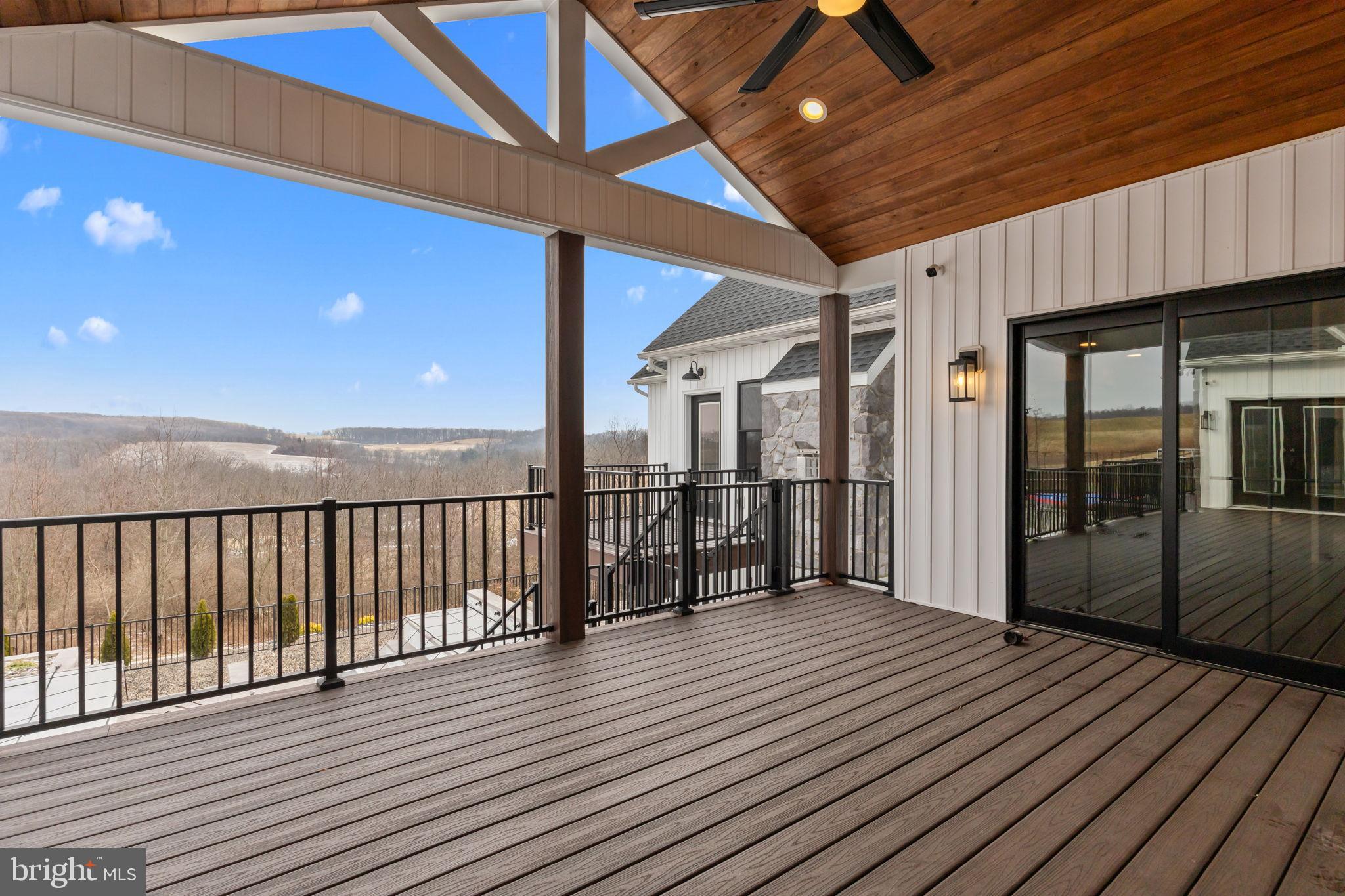 176 Fenstermaker Road Kutztown, PA 19530 - Photo 146 of 149 Scenic deck with stunning countryside views.