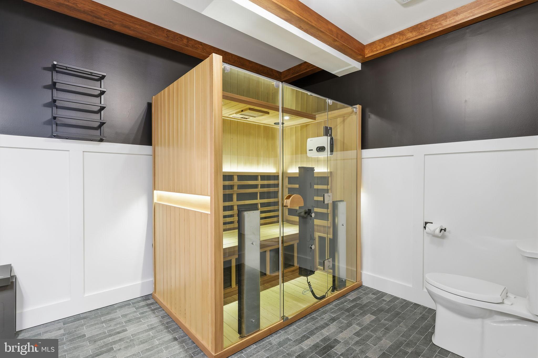 176 Fenstermaker Road Kutztown, PA 19530 - Photo 90 of 149 Modern sauna retreat in sleek bathroom design.