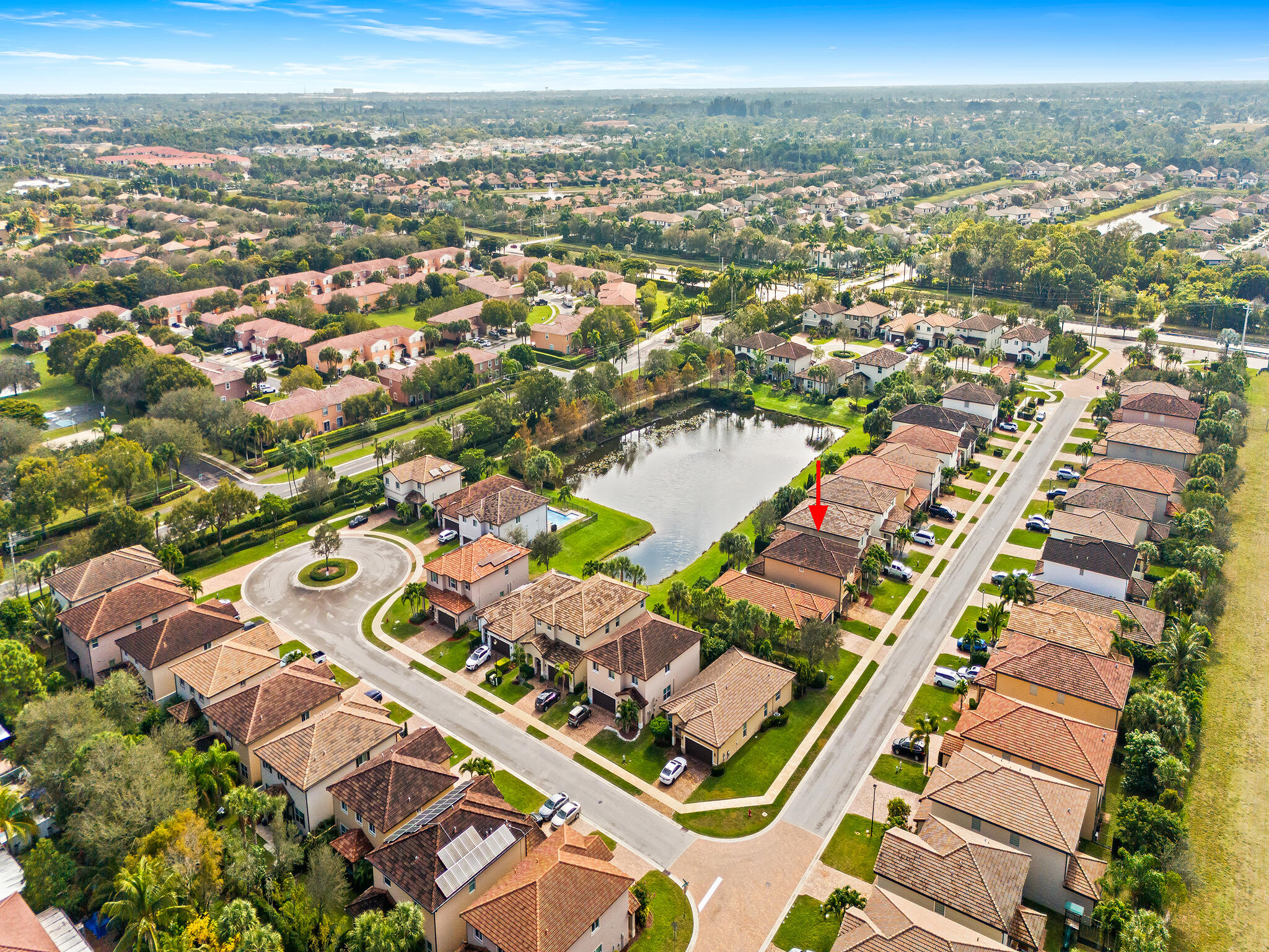 6830 Langdon Way Lake Worth, FL 33463 - Photo 35 of 36 drone