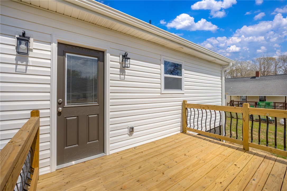 2 Allen Street Pelzer, SC 29669 - Photo 16 of 25 This newly constructed outdoor deck provides a perfect space for relaxation and entertaining.