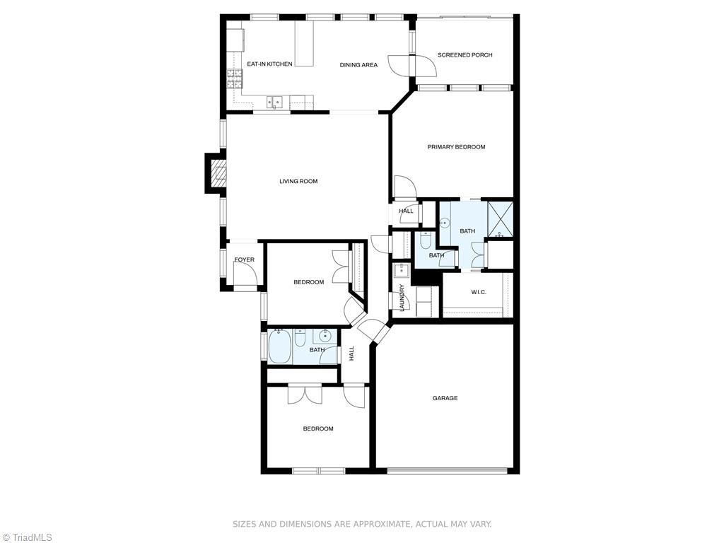 634 Nikyle Circle High Point, NC 27265 - Photo 32 of 32 Floor Plan of Home