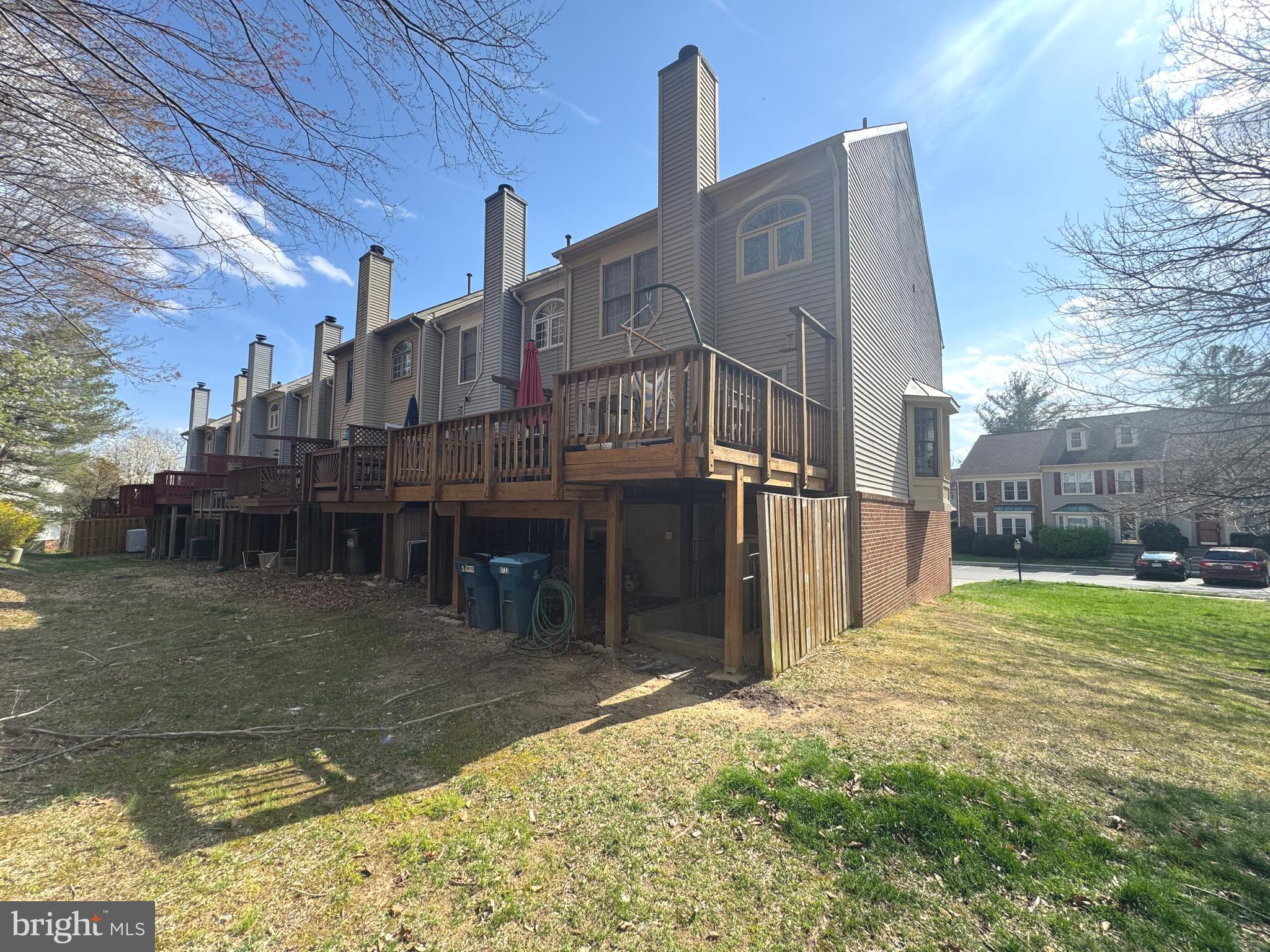 8732 Stone Hill Place Springfield, VA 22153 - Photo 28 of 28 a view of a house with a yard