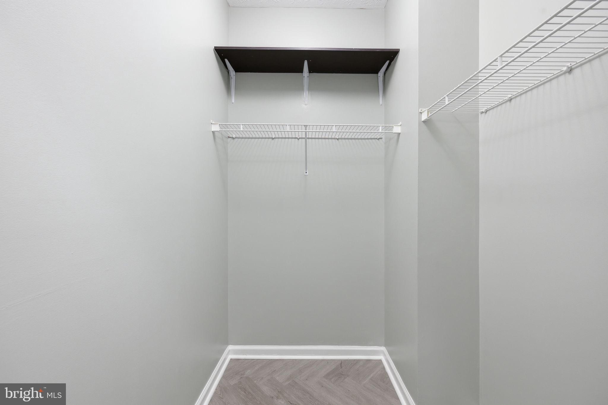 2402 Chestnut Terrace Court, Unit 202 Odenton, MD 21113 - Photo 15 of 24 a view of small space with racks on the wall