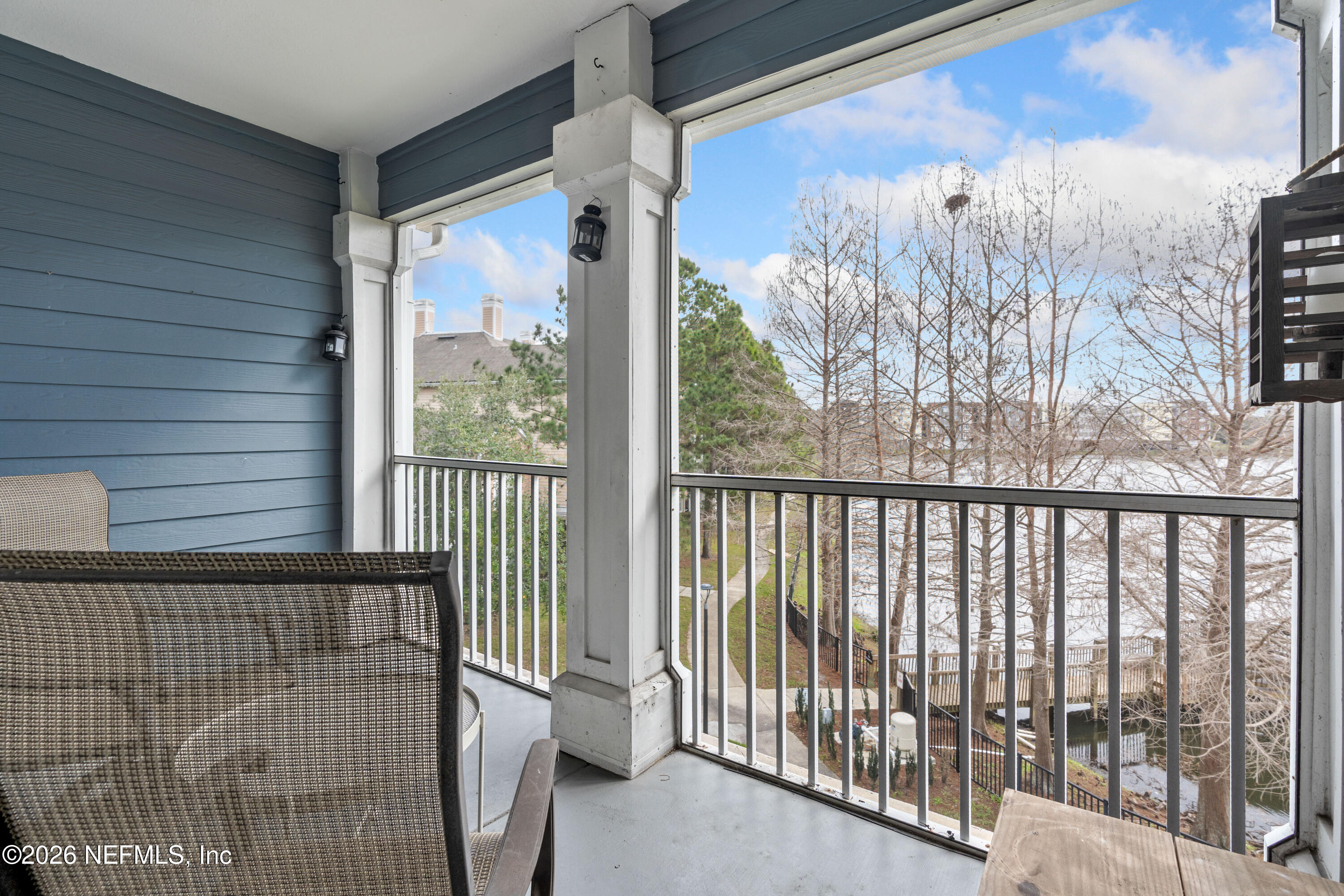 8550 Touchton Road, Unit 1034 Jacksonville, FL 32216 - Photo 25 of 30 a view of a balcony with furniture