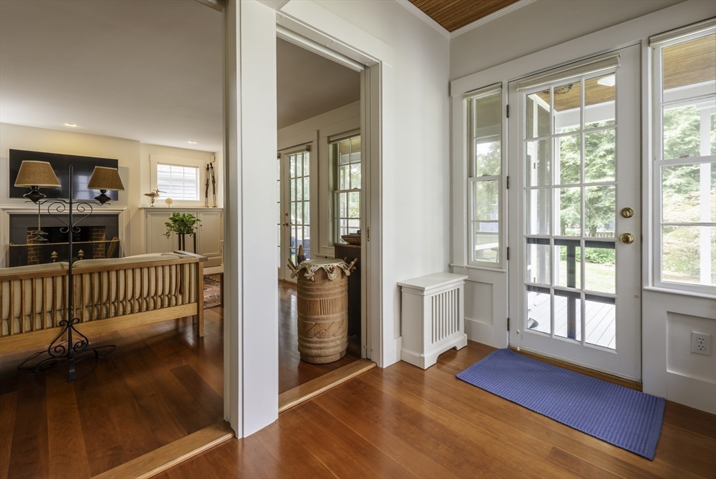 43 Middle Street Concord, MA 01742 - Photo 7 of 27 a view of empty room with wooden floor and fan