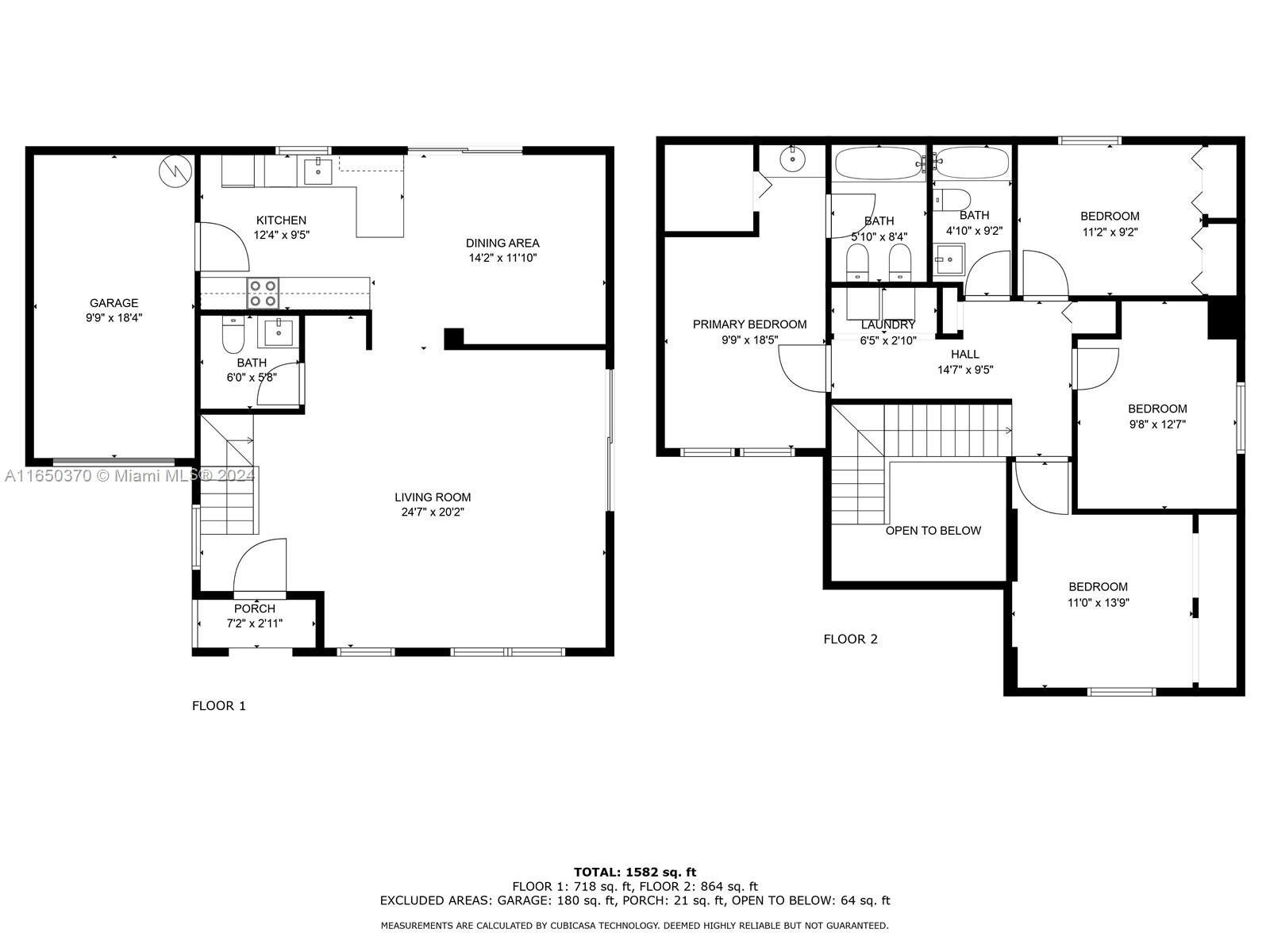 12673 Northwest 8th Way Miami, FL 33182 - Photo 31 of 31 Upper and Lower Level Floor Plans