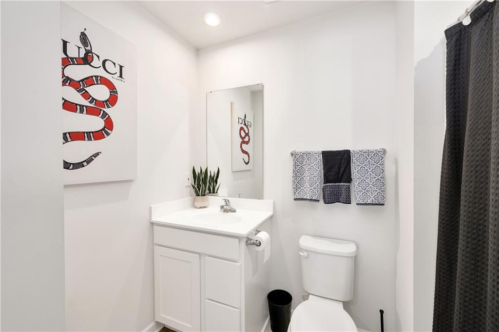 105 Jerome Drive Butler, PA 16001 - Photo 28 of 35 a bathroom with a sink and a mirror
