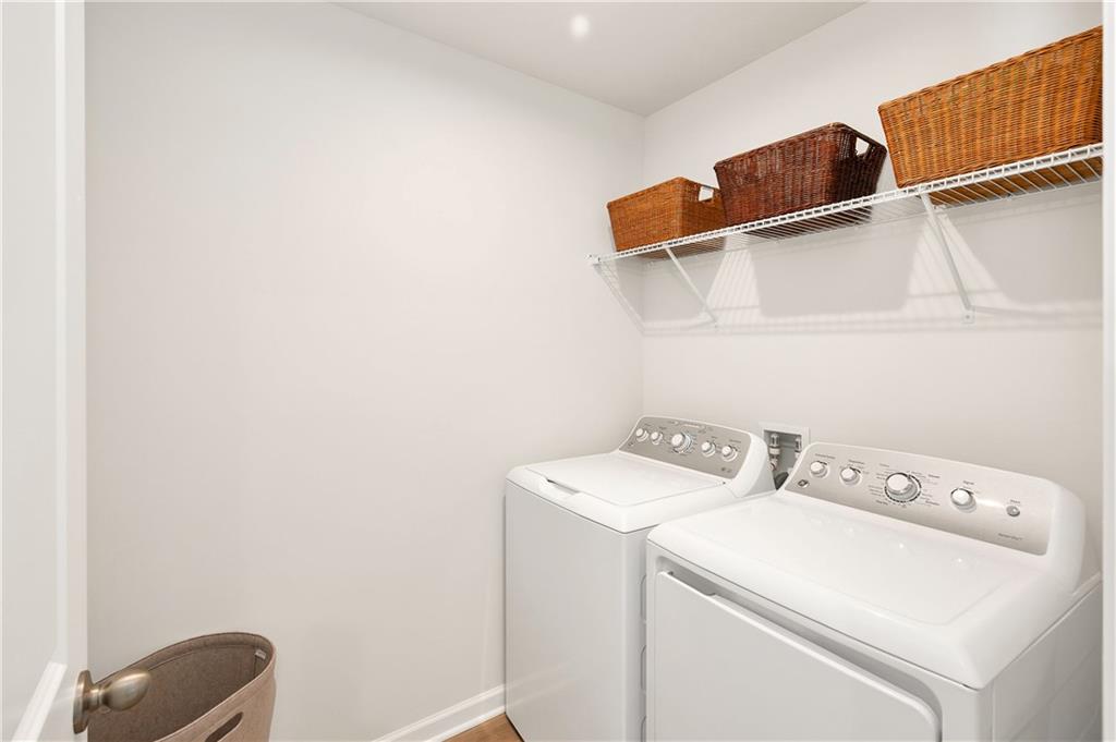 105 Jerome Drive Butler, PA 16001 - Photo 29 of 35 a utility room with dryer and washer
