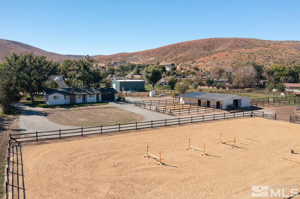 215 Neilson Road Reno, NV 89521 - Photo 23 of 40 a view of a terrace with trees