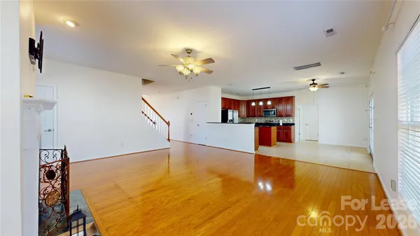 a view of a indoor basketball room