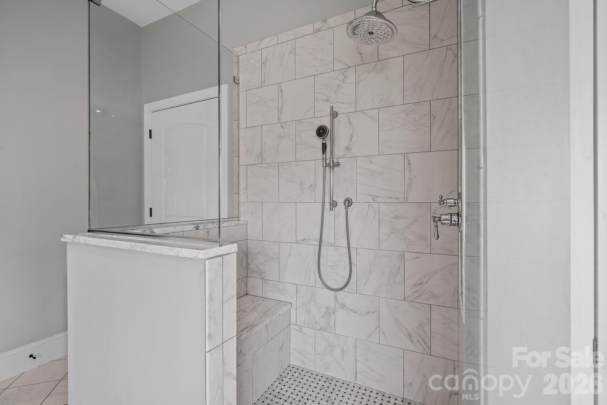 64 Waterhill Way Fletcher, NC 28732 - Photo 19 of 48 a bathroom with a shower