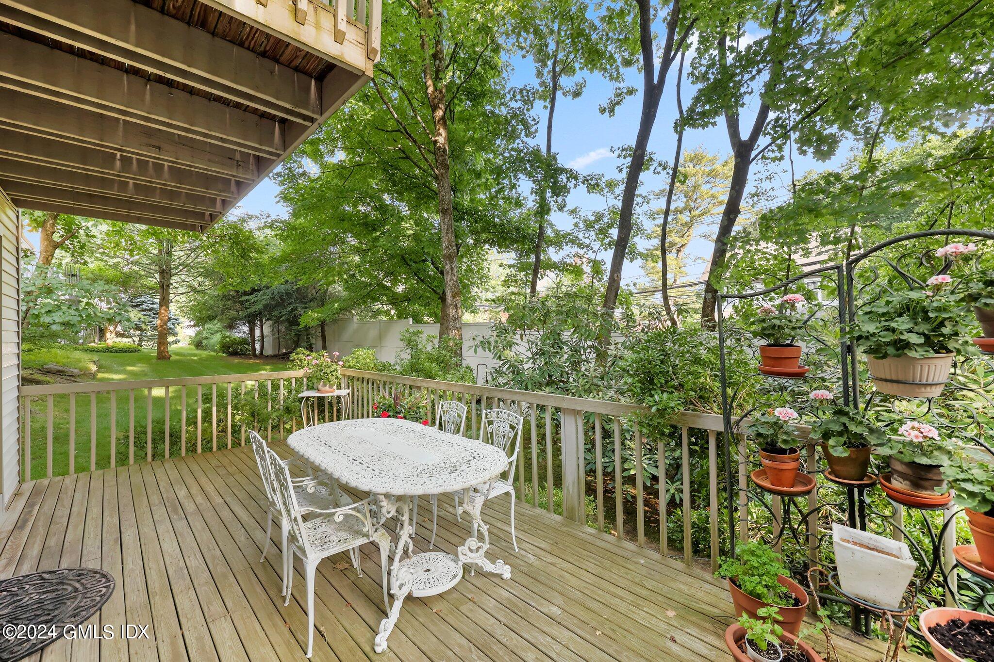 500 River Road, Unit 15 Cos Cob, CT 06807 - Photo 33 of 42 Patio from Living Room