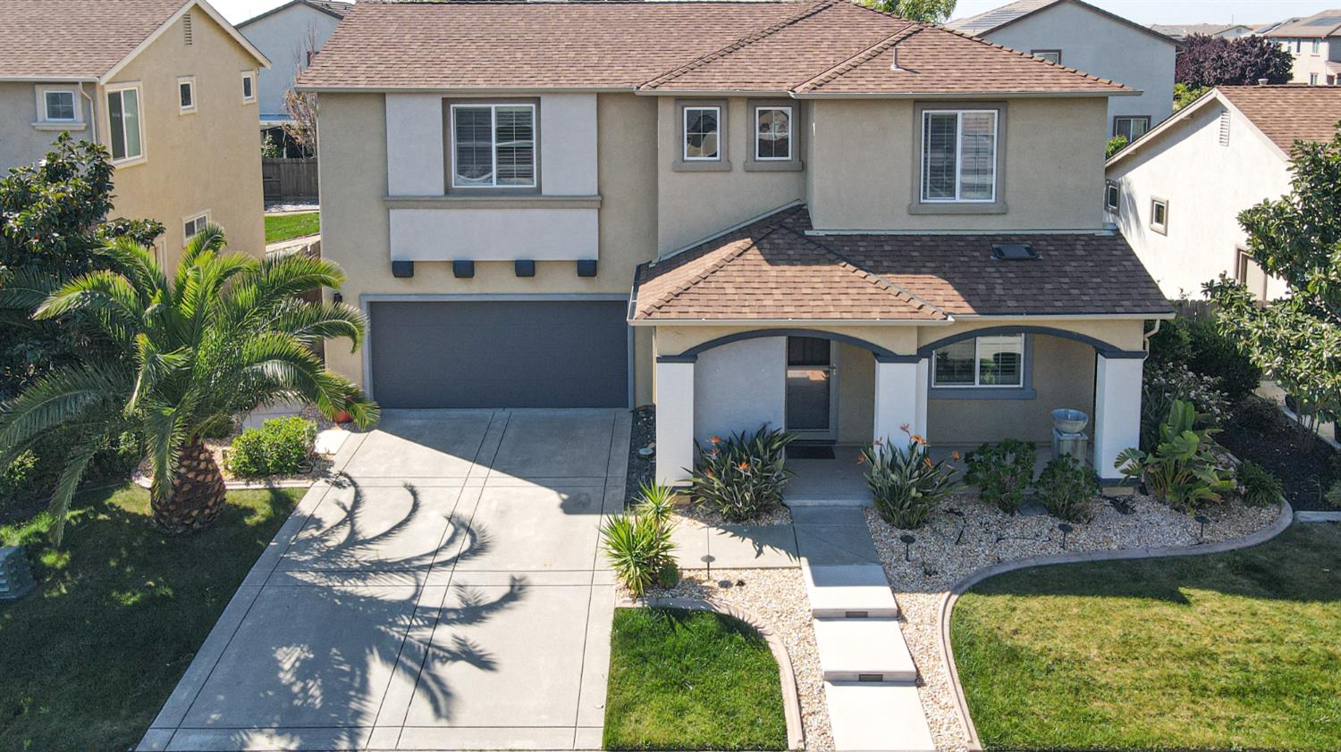 3258 Farleton Lane Roseville, CA 95747 - Photo 1 of 1 a aerial view of a house with yard and patio