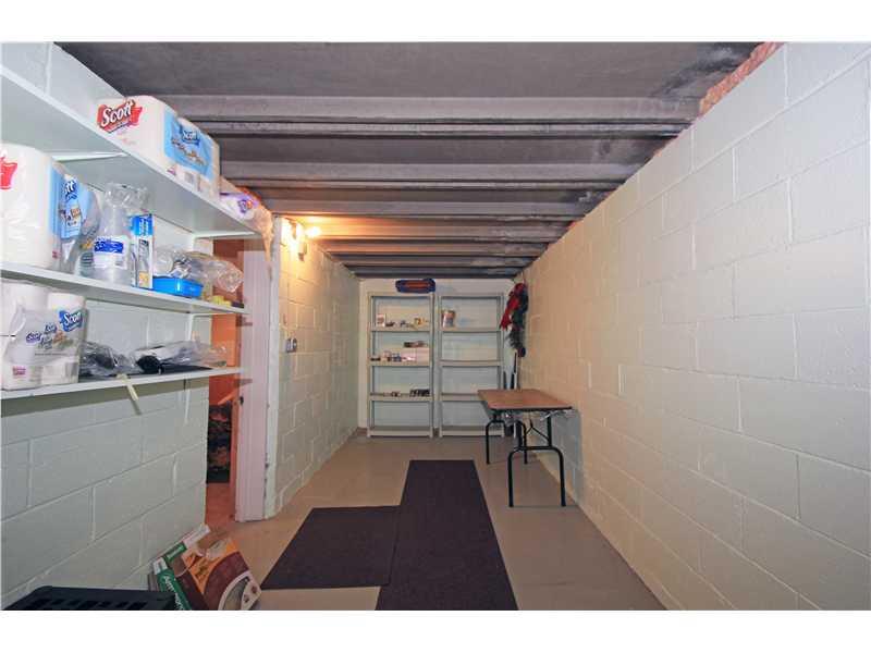 328 Rockhill Road Pittsburgh, PA 15243 - Photo 21 of 25 Storage. Toward the front of the house under the covered front porch is a large storage area shown here.