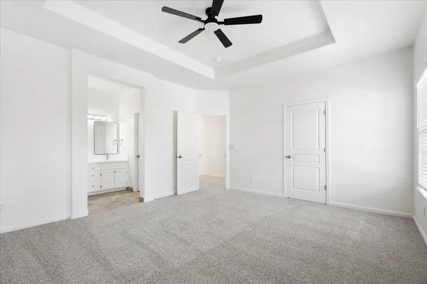 a view of empty room