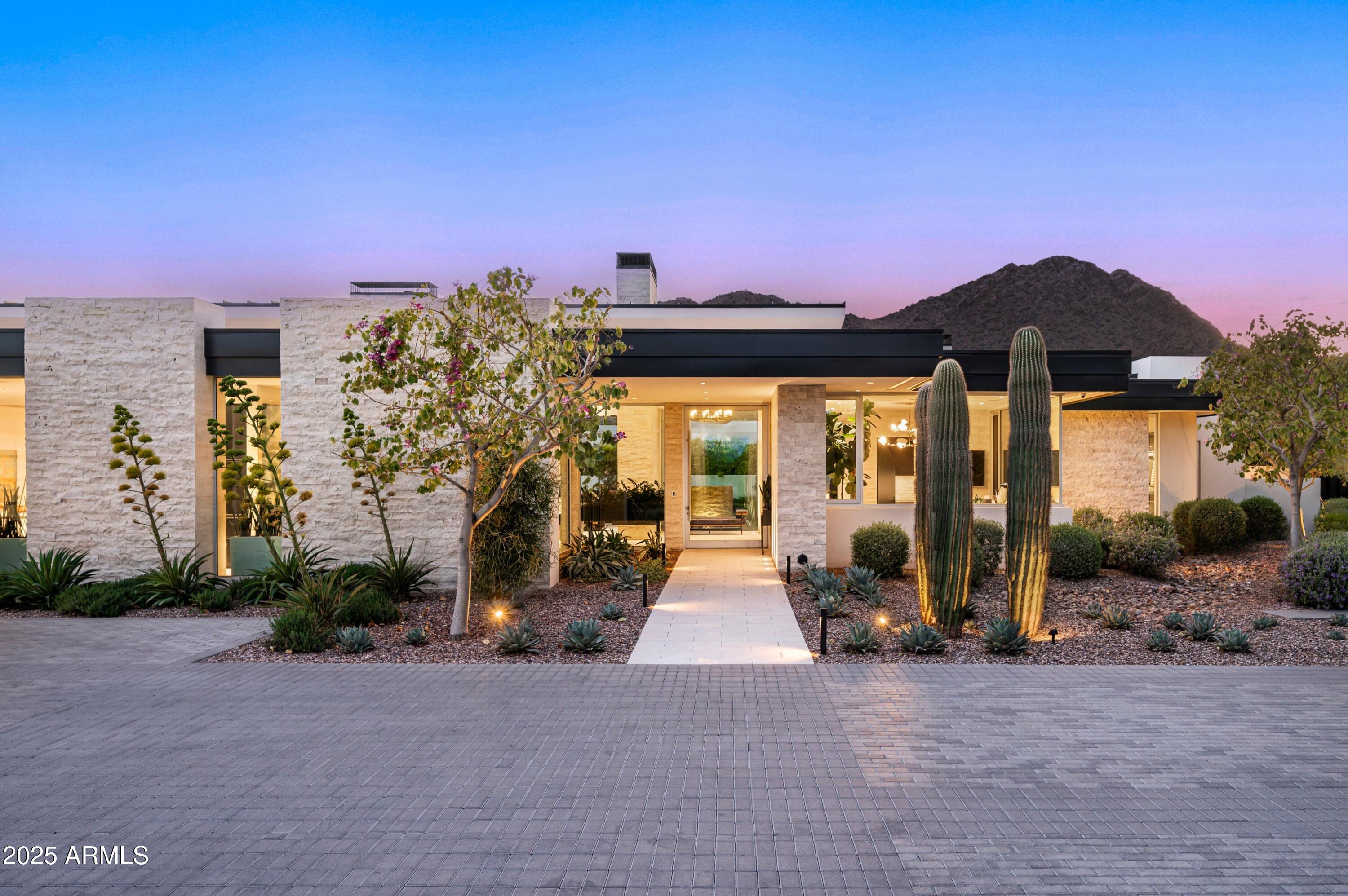 Gated Front Courtyard