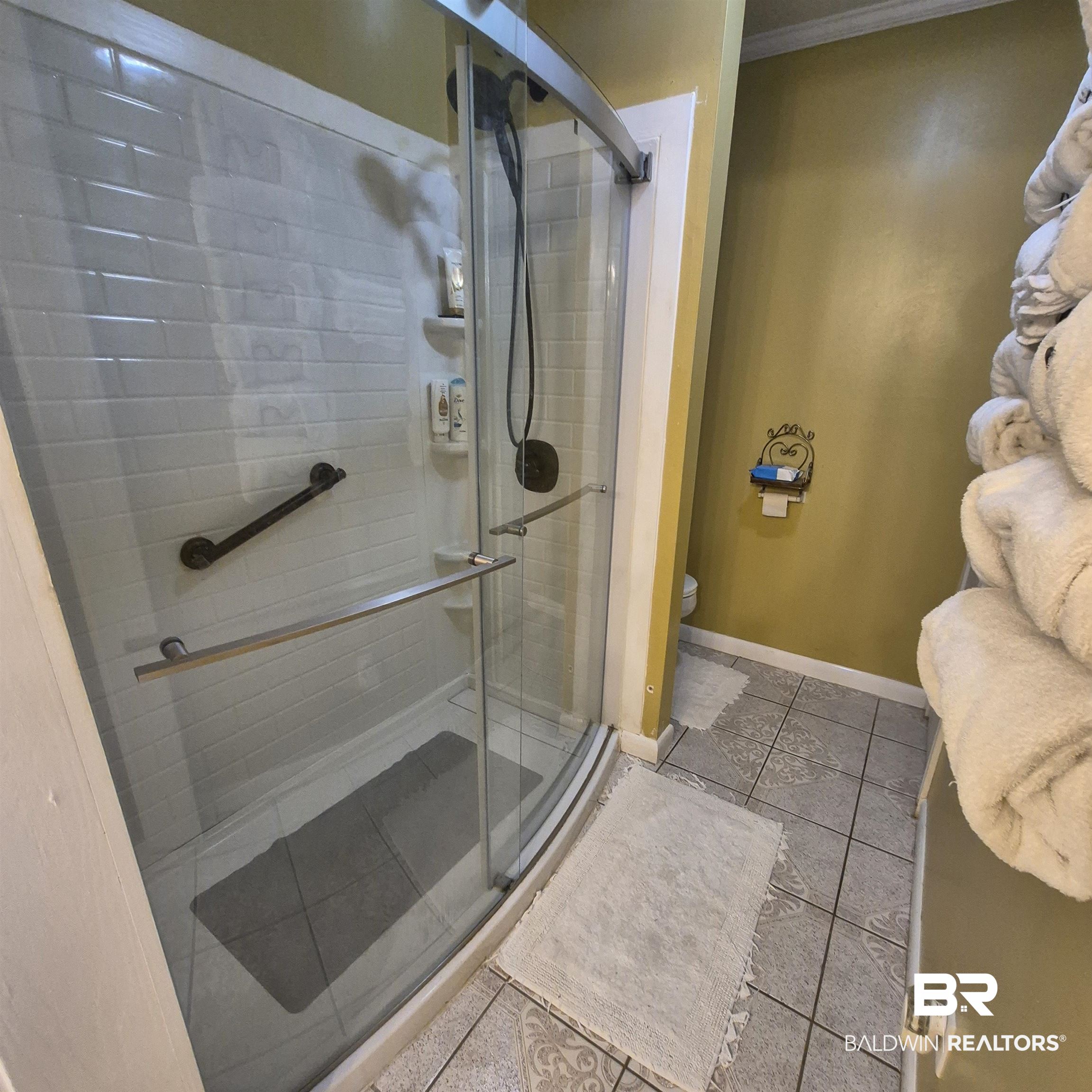 26635 Highway 41 Range, AL 36473 - Photo 26 of 74 Full bathroom featuring a shower stall and light tile patterned flooring