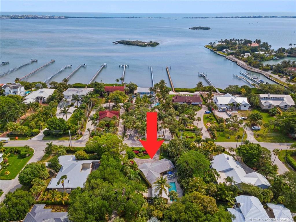 111 South Sewalls Point Road Stuart, FL 34996 - Photo 56 of 60 an aerial view of multiple house