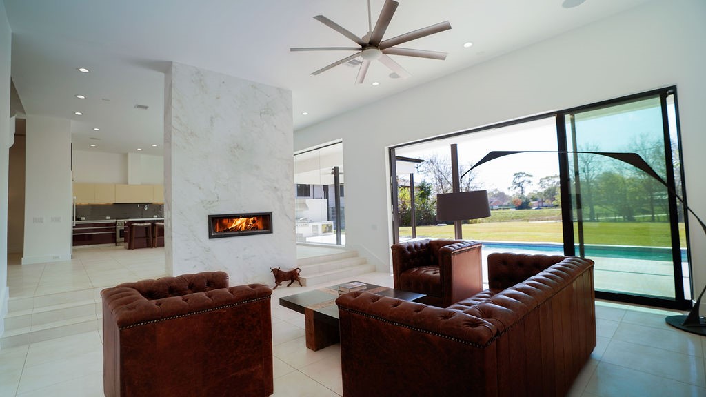 3308 North MacGregor Way Houston, TX 77004 - Photo 23 of 46 Double sided gas fireplace