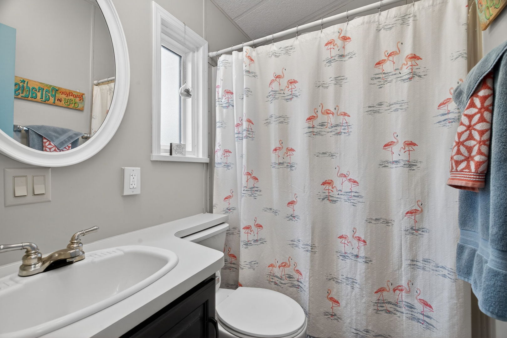 95 Dinosaur Road Wilmington, IL 60481 - Photo 14 of 54 a bathroom with a sink toilet and shower