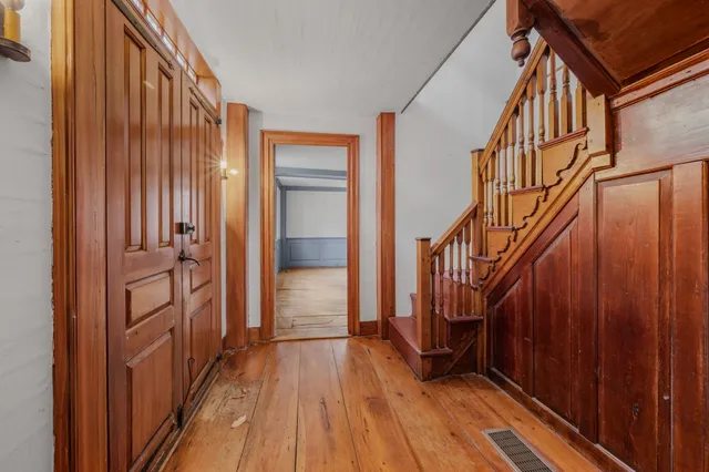 a view of front door