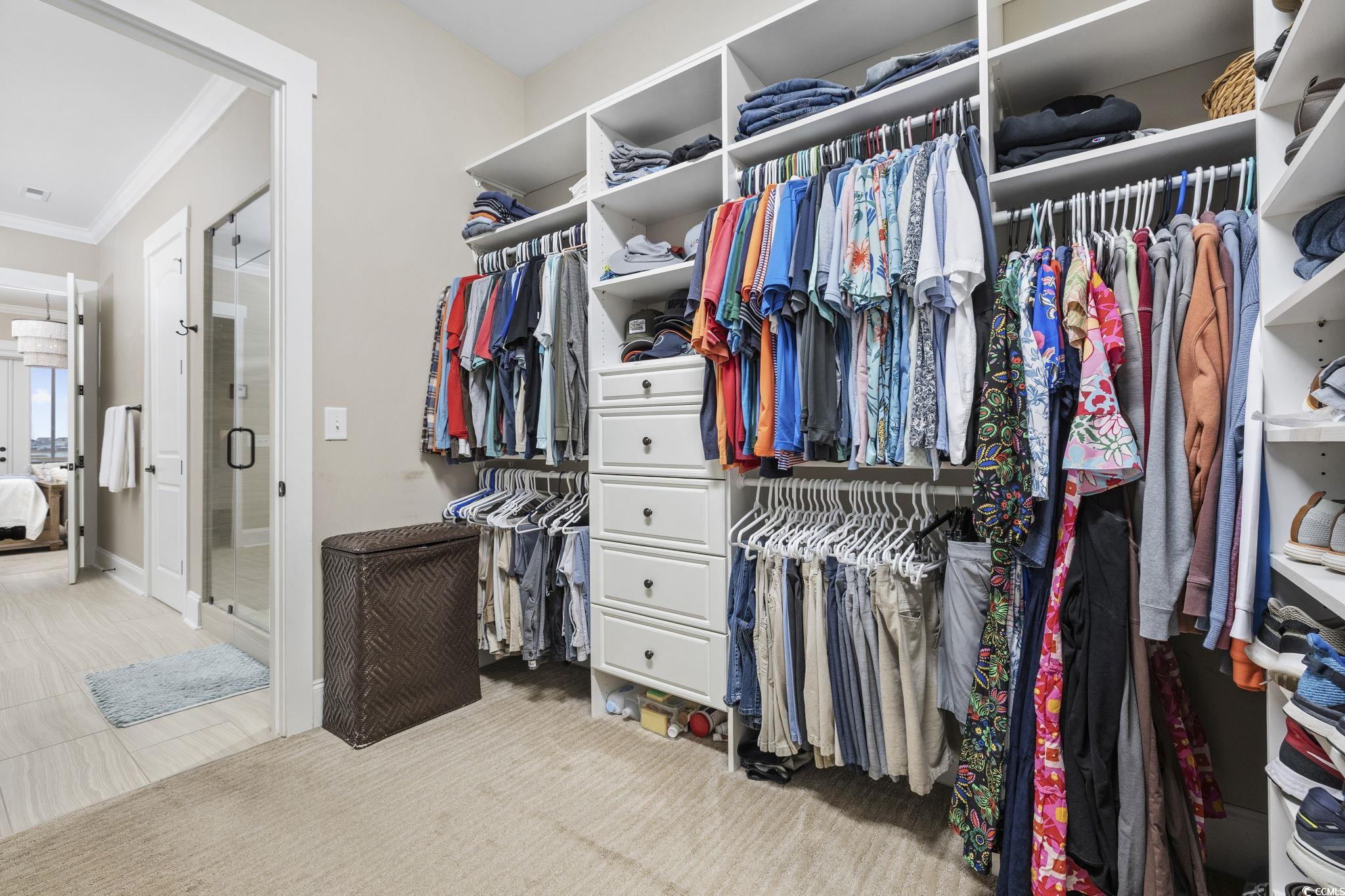636 North Creekside Drive Murrells Inlet, SC 29576 - Photo 15 of 40 Spacious closet with light carpet