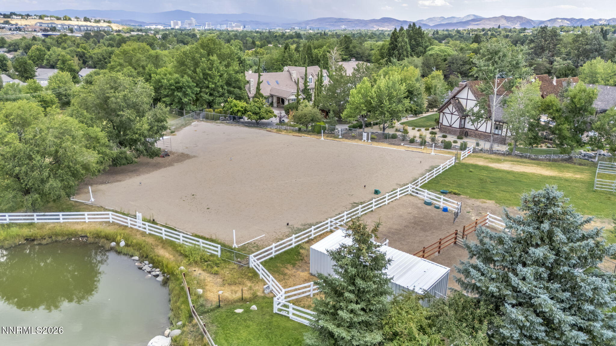4010 Canyon Drive Reno, NV 89519 - Photo 140 of 147 a view of a lake in middle of the town