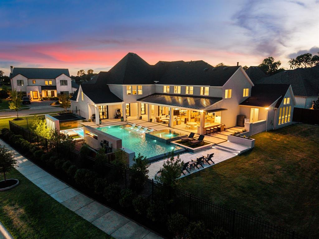 300 Spade Rnch Road Prosper, TX 75078 - Photo 1 of 40 Sunset at 300 Spade Ranch Rd--INCREDIBLE.