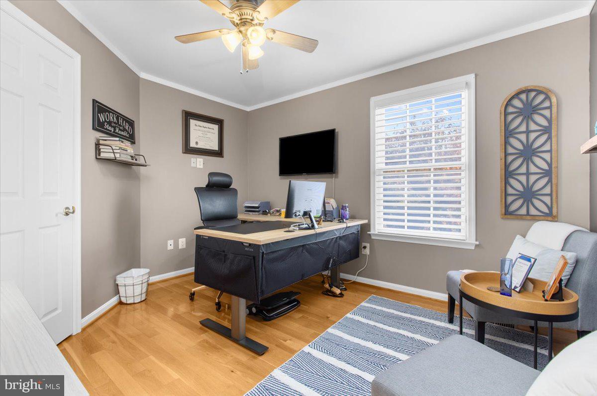 722 Pyle Road Forest Hill, MD 21050 - Photo 44 of 72 Bedroom #4 with Hardwood Floors