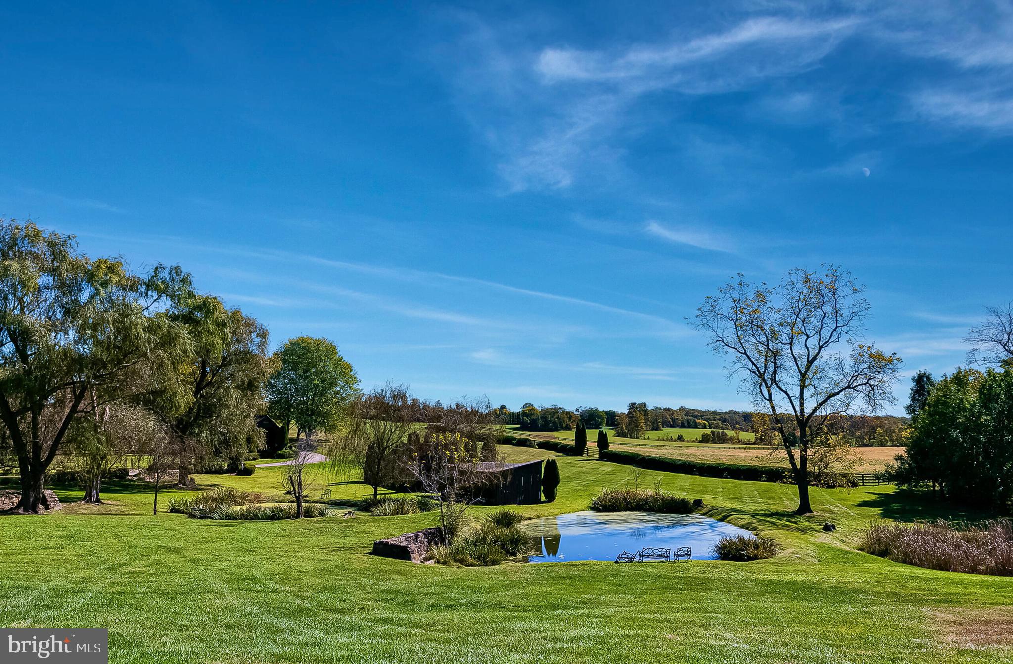 1610 Delaplane Grade Road Upperville, VA 20184 - Photo 22 of 123 a view of a garden with houses