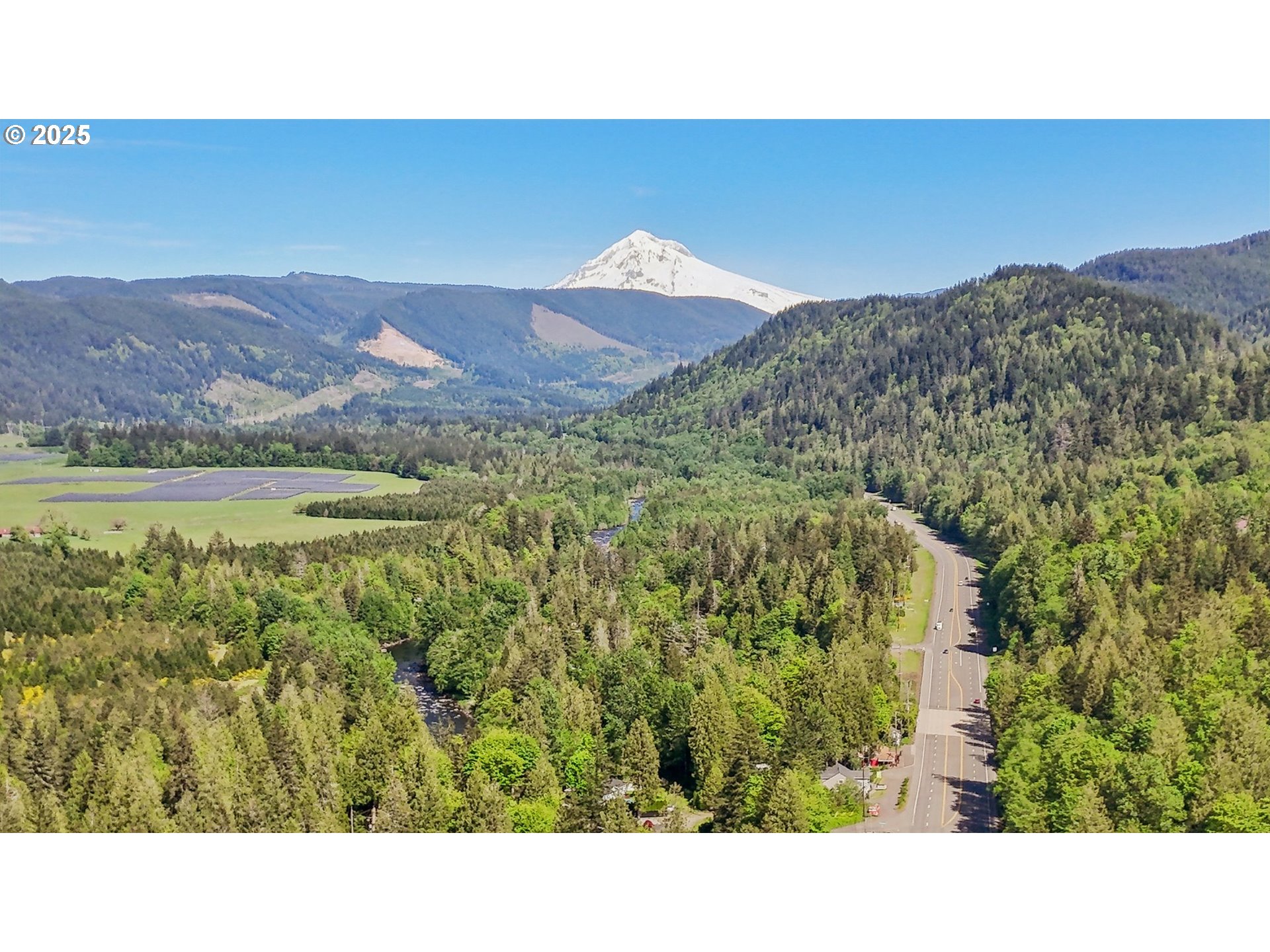 19933 East Victory Lane Sandy, OR 97055 - Photo 3 of 21 a black and white photo of a mountain