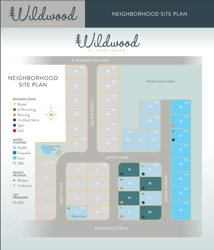 39 Sarah Street, Unit LOT 17 Inlet Beach, FL 32461 - Photo 51 of 60 Site Map